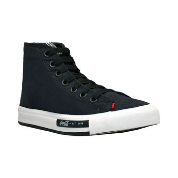 Tenis-Casual-Preto-Feminino-Cano-Alto-|-Coca-Cola-Tamanho--35---Cor--PRETO-0